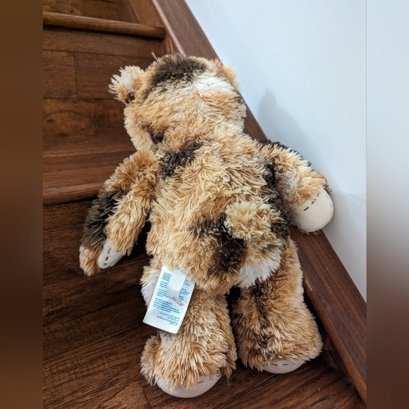 BUILD A BEAR WORKSHOP Champ IV 17" Mocha Brown Calico Bear - Picture 5 of 10